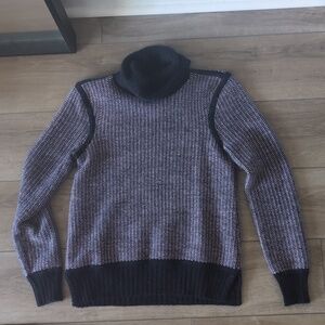 J Brand Purple Angora Rabbithair Sweater Size Small